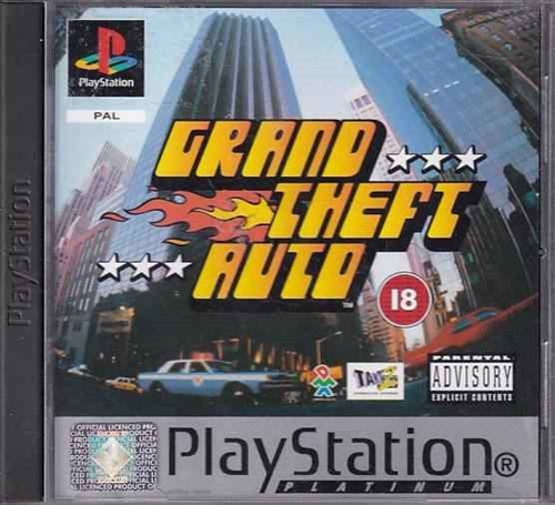 Grand Theft Auto - Platinum - PS1 (B Grade) (Genbrug)